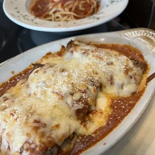 EGGPLANT ROLATINI is Delicious!!! Stuffed with ricotta &amp; mozzarella