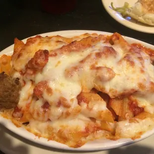 Baked Ziti with Meat Balls