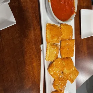 Fried ravioli