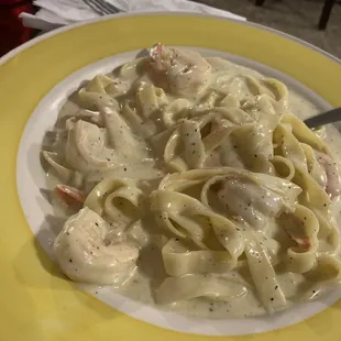 Shrimp Alfredo