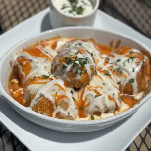 Buffalo Garlic Knots