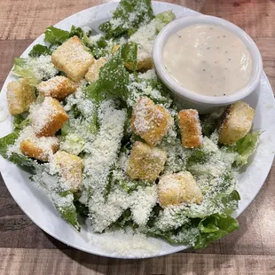 Small Caesar Salad...good taste, great size and value