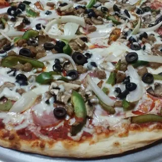 Roma's Supreme Special Pizza