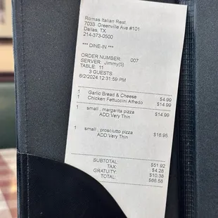 Found it weird that they added gratuity automatically for 3 people