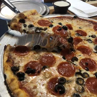 The is a Medium, will need to eat like a New York slice.
