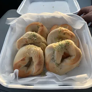 Garlic knots!