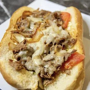 Philly cheesesteak.