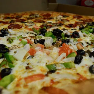 pizza, food