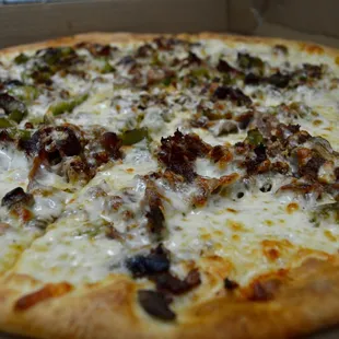 pizza, food