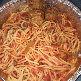 Spaghetti with Meatballs