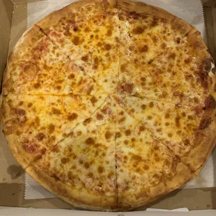Large cheese pizza