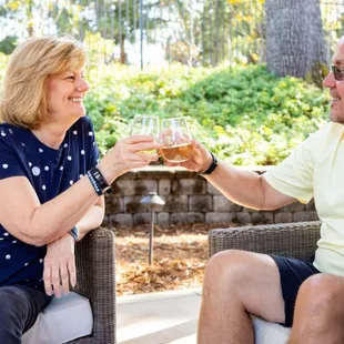 Bring your special someone to Rombauer Sierra Foothills outdoor patio to enjoy our wonderful wines.