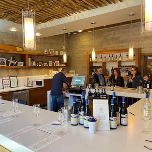 Tasting room