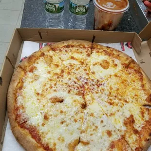 Our cheese pizza