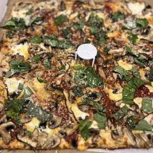 Mushroom grandma pie