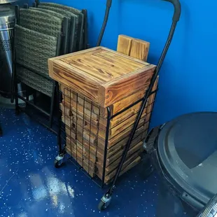 Huge Jenga available to play!