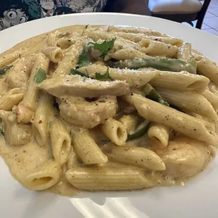 Cajun Combo Pasta with penne (No Sausage)