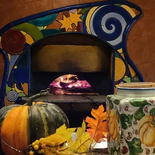 Wood burning oven forthe best pizza crust