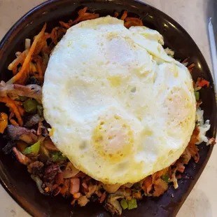 Ultimate skillet had everything but the kitchen sink.