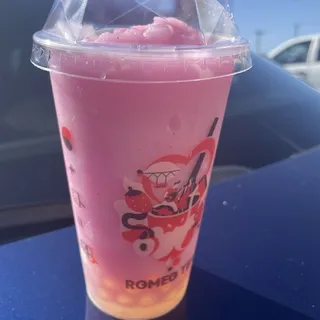 Lychee Slush With Jelly