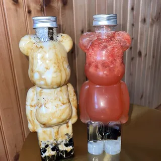 Hand Crushed Strawberry Iced Tea( L )