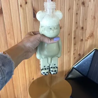 Matcha Milk Tea With Tapioca