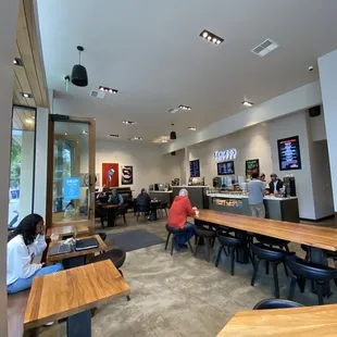 Inside of Romeo&apos;s, from the south corner of the store