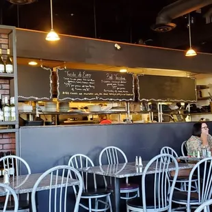 customers at the counter