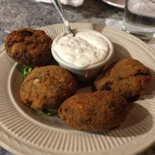 Feta Dill Fritters