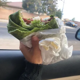 Spinach wrap