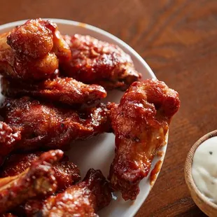 bbq chicken, poultry, bbq wings, chicken, chicken wings and fried chicken, chicken wings, fried chicken, food, fried chicken wings