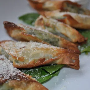 Spinach &amp; Feta Triangles