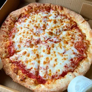 Small 6-cut traditional pizza from Romeo&apos;s Pizzeria, Indiana PA. An IUP staple!