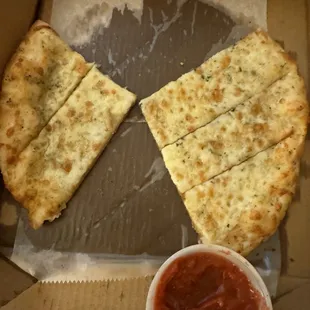 Cheese Sticks with Sauce