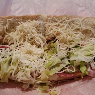 I ordered extra cheese and pickles