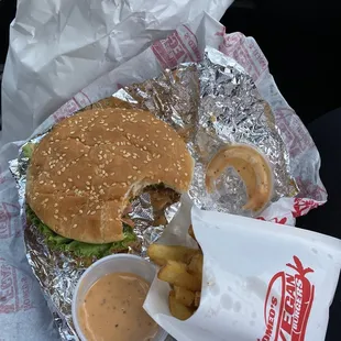 Where for art thou burger and fries.