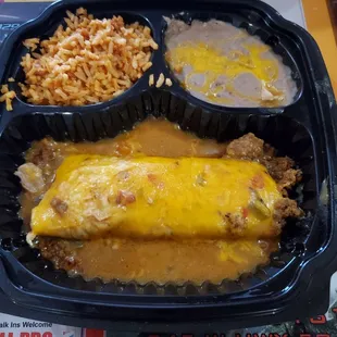 Burrito beans and rice