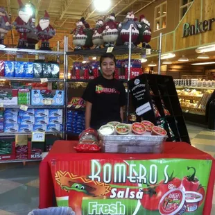 Look for Romeros salsa