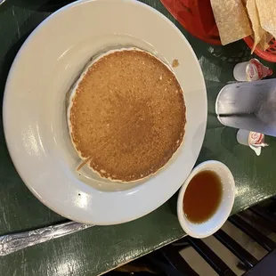 Pancake for my Especial de Travis plate