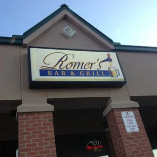 Storefront sign
