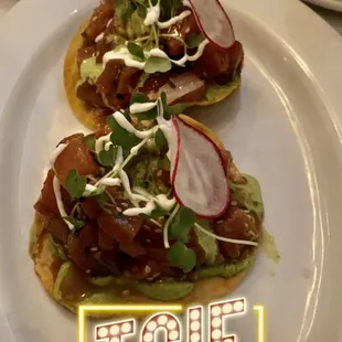 Roadside Ahi Tostada