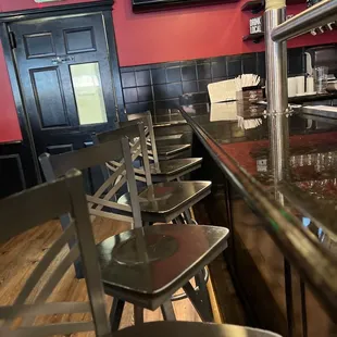 Empty and no service