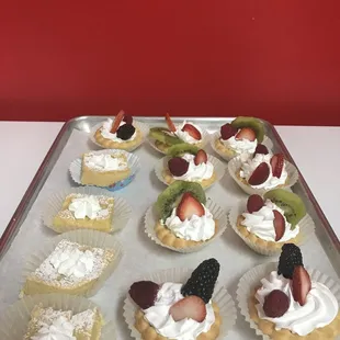 Fruit tarts