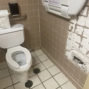 Broken walls and ants on the floor