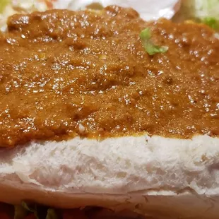 The Coney Island hot dog.