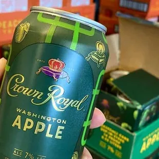 a can of crown royal