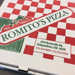 the front of the box