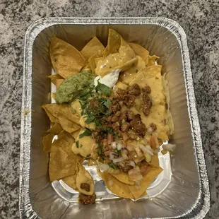 Large Loaded Nachos