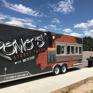 Romo&apos;s food truck can be found around Castle Rock!