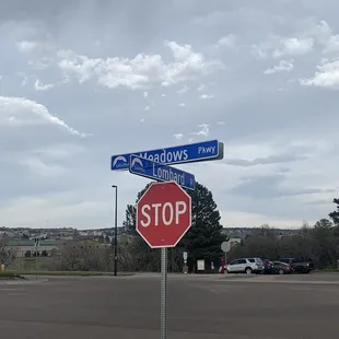 Convenient location, lots of parking,